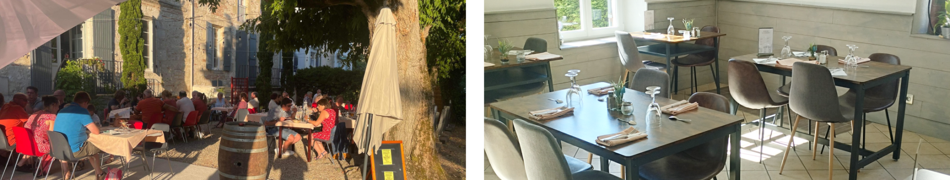 Le restaurant - Le Panorama - restaurant LAPARADE - bien manger LAPARADE